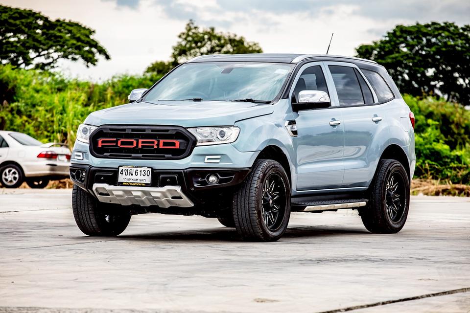 Ford Everest 3.2 Titanium+ 4WD ปี 2015 สีฟ้า