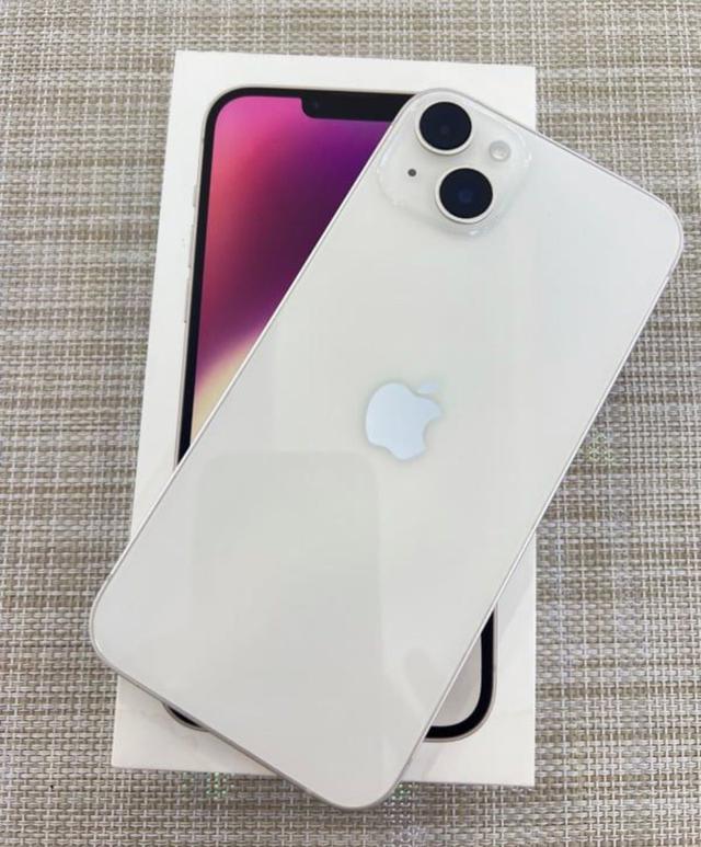 iPhone 14 plus สีขาว
