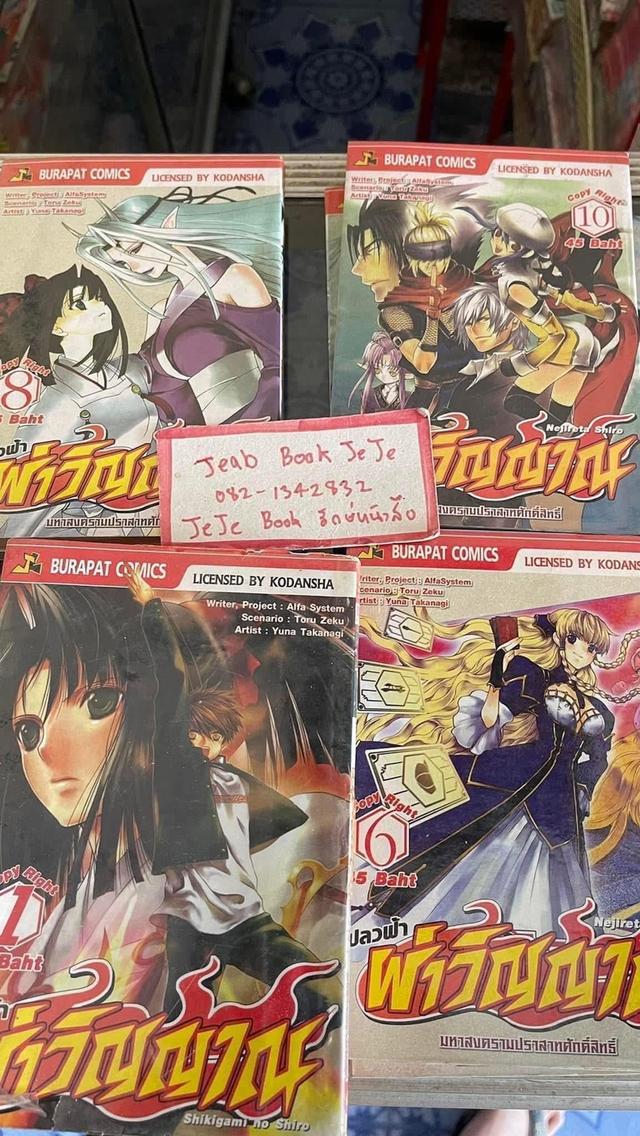 หนังสือการ์ตูน เปลวฟ้าผ่าวิญญาณ 1-11 จบ รูปที่ 2