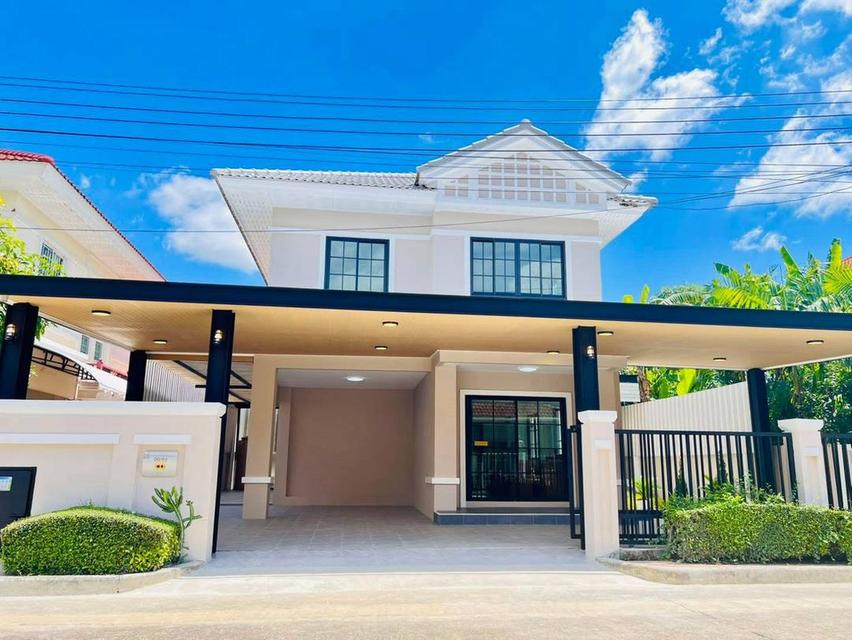 หมู่บ้านเพอร์เฟคพาร์ค รัตนาธิเบศร์ , ราชพฤกษ์ บ้านเดี่ยว 2 ชั้น ตกแต่งใหม่พร้อมอยู่ เดินทางสะดวกเข้าออกได้ถึง 2 เส้นทาง 20
