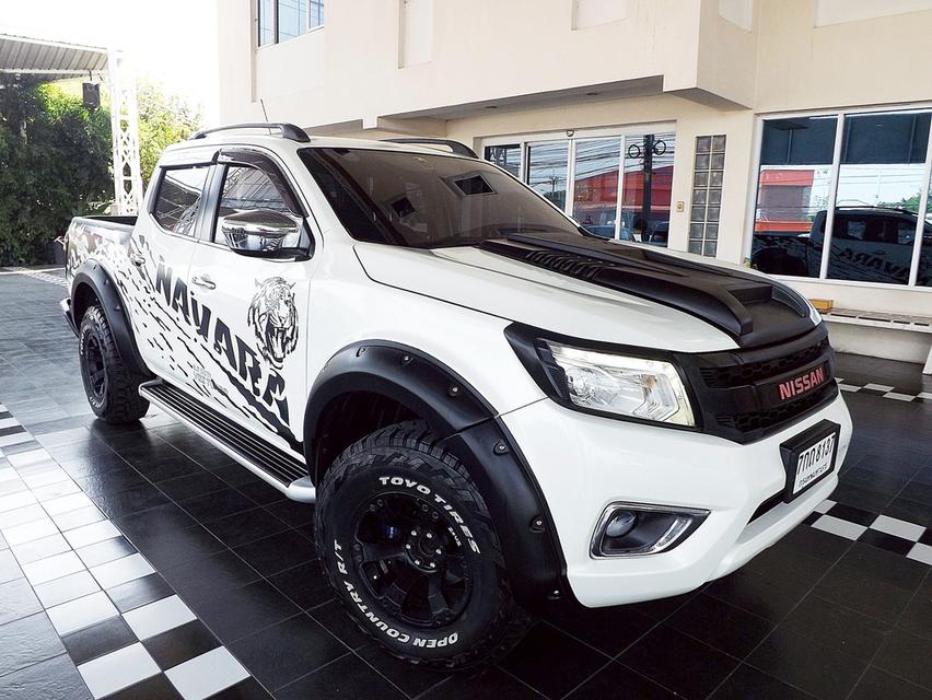 รหัสรถ KCY8137 NISSAN NAVARA NP300 CALIBRE DOUBLE CAB 2.5 EL AUTO ปี 2018 สีขาว