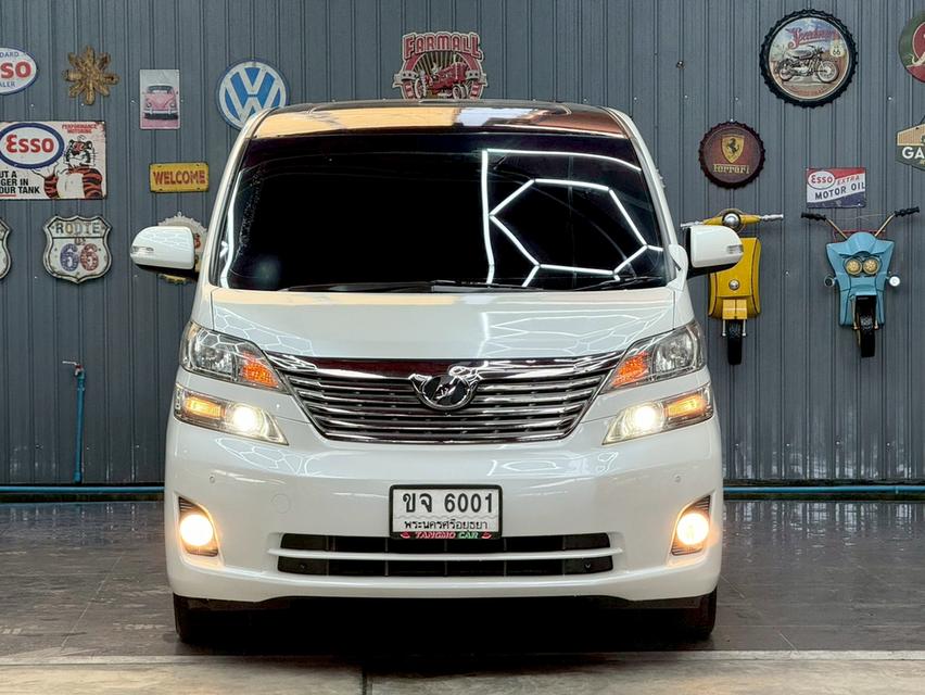 TOYOTA VELLFIRE 2.4 V ปี2011 รถบ้านแท้ รถสวยประวัติดี