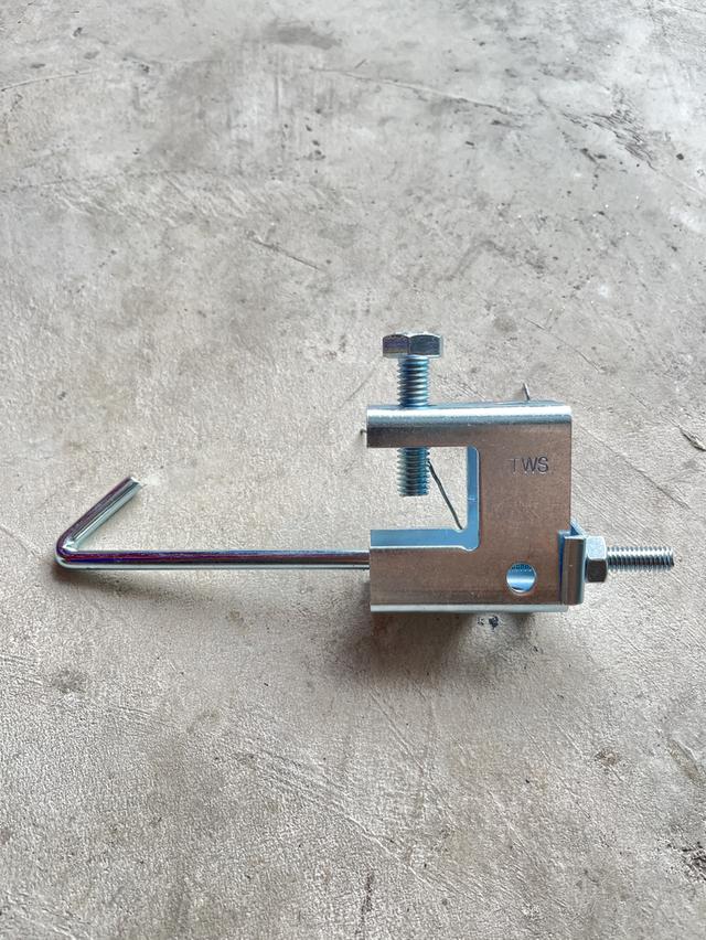 บีมแคล้ม Beam Clamp CB.1 TWS. ปากกว้าง 35 mm. (มีผลเทสการรับน้ำหนัก)