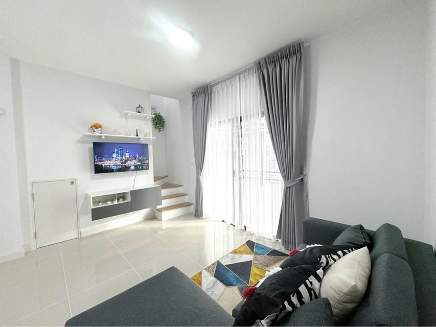 🏡⭐ ให้เช่าด่วน! พรีเมียมทาวน์โฮม Pleno Town บ้านกล้วย-กาญจนาฯ (แต่งครบสไตล์รีสอร์ต) 105 ตร.ม. ใกล้ BTS สายสีม่วง และ เซ็นทรัลเวสต์เกต 🚆 15