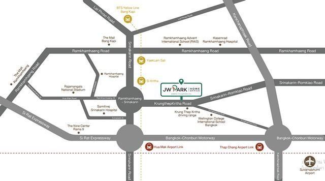 PB5995 ขาย โฮมออฟฟิศ ใหม่มือ1 มีให้เลือกชมหลายยูนิต โครงการ เจ ดับบลิว พาร์ค กรุงเทพกรีฑา 15