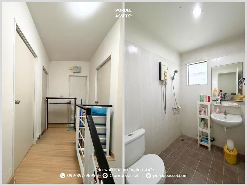 ขาย!! ทาวน์เฮ้าส์ 2 ชั้น บ้านพฤกษา 79 ลำลูกกา คลอง 3 (พนาลี 23) (หลังมุม ขนาด 32 ตร.ว.) ต่อเติมพร้อมอยู่ ลำลูกกา ปทุมธานี 12