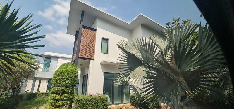 ขายบ้านเดี่ยว2ชั้น ใกล้ถนนกาญจนาเพียง 50 เมตร หมู่บ้านเอ็นริชพาร์ค ราคาดีทำเลดีติดต่อผึ้งรติ0619419639 4