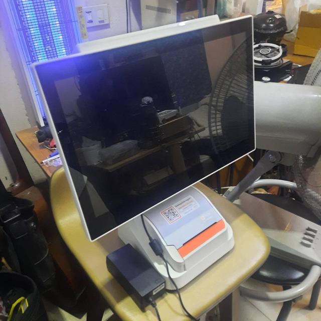 ขายเครื่องคิดเงิน ออกบิล ใบเสร็จ ใบพิมพ์รายการธุระกรรมต่างๆ  ของร้านค้า  pos d2s plus 2จอ sunmi ราคา 12,000บาท