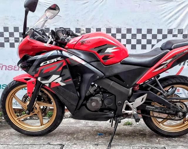  Honda cbr 650 ส้มแดง