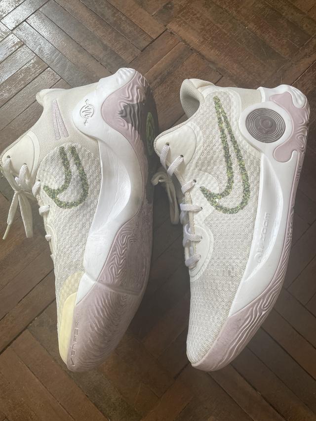 Nike KD Trey 5 IX EP Shoes - Summit White ไนกี้ รองเท้า KD Trey 5 IX EP - สีซัมมิทไวท์ 10US 2