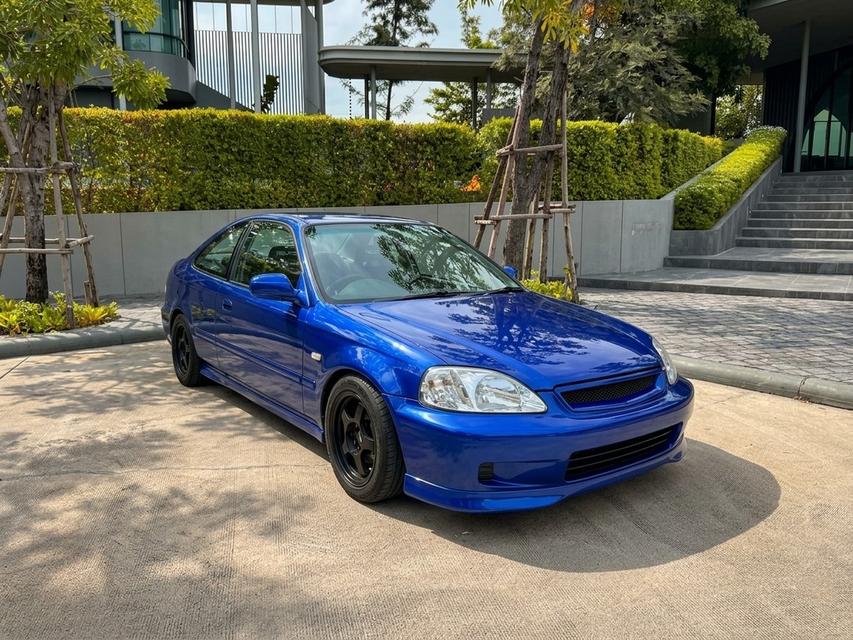 CIVIC COUPE ปี2000 หล่อๆ สีใสเงาจัด อะไหล่เบิกใหม่