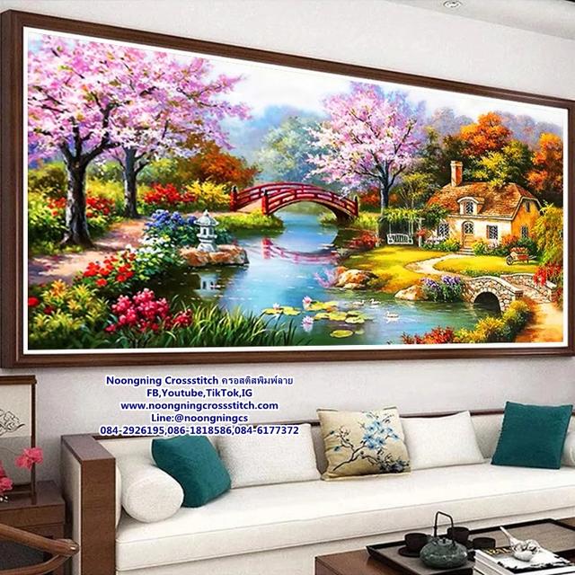 ร้าน Noongning Cross stitch ครอสติสพิมพ์ลาย จำหน่ายอุปกรณ์ครอสติส ภาพติดเพชร661