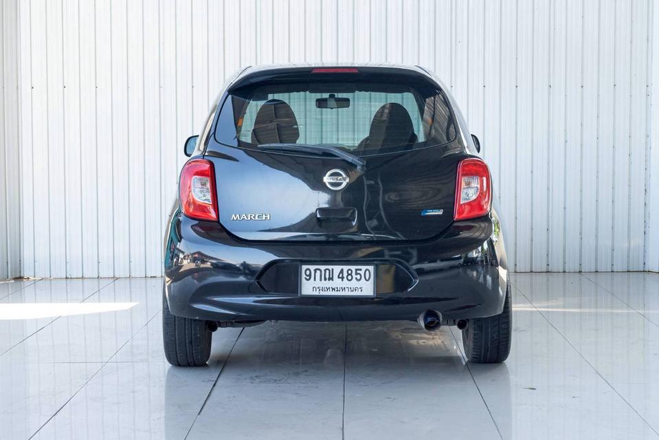 NISSAN MARCH 1.2 E เกียร์ MT ปี 2018 สีดำ โฉม ปี10-ปัจจุบัน รูปที่ 7