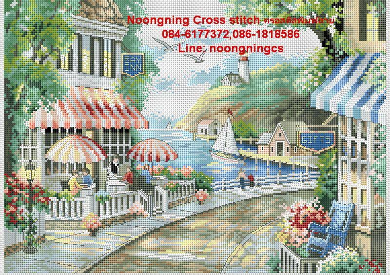 ร้าน Noongning Cross stitch ครอสติสพิมพ์ลาย จำหน่ายอุปกรณ์ครอสติส ภาพติดเพชร9 1