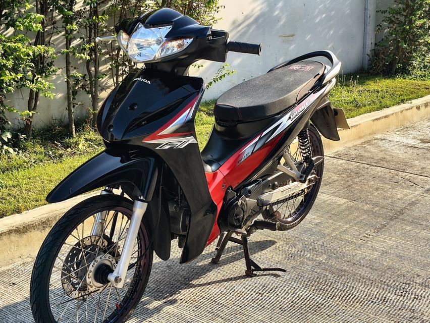 Honda Wave 110i ปี2018 สตาร์ทมือ สีดำ-แดง รูปย่อยที่ 4