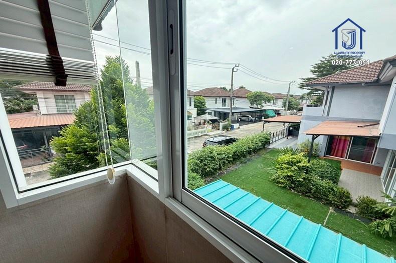 ขายบ้านเดี่ยว 2 ชั้น 80 ตรว. หมู่บ้านเดอะธารา รามอินทรา ซอยพระยาสุเรนทร์ 35 หลังมุม ใกล้ทางด่วน–แฟชั่นไอส์แลนด์ 18