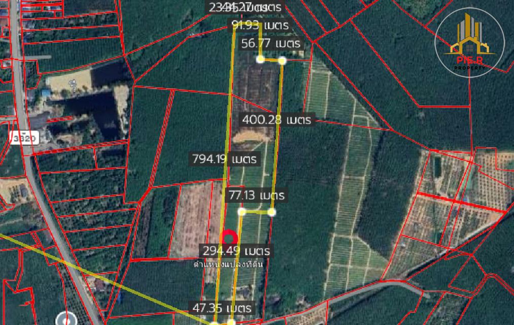 ลงทุนเพื่ออนาคต! ที่ดิน41-369ไร่ อ.เมืองระยอง l ใกล้ถ.สุขุมวิท(เดินทางเชื่อมต่อไปตัวเมืองระยองสะดวก) 2