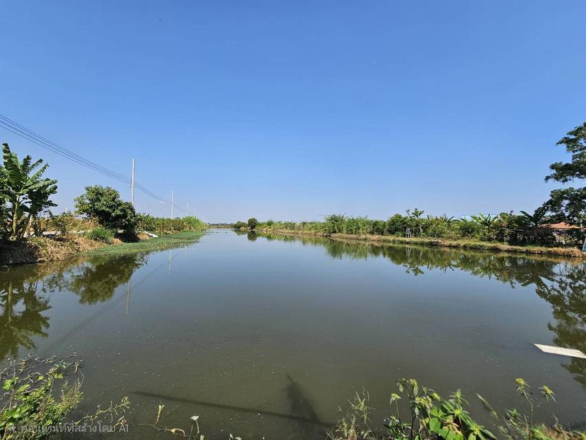 ขายด่วนที่ดิน แปลงใหญ่  บางเสาธง  สมุทรปราการ ติดถนนสาธารณะ แบ่งขายได้ 5