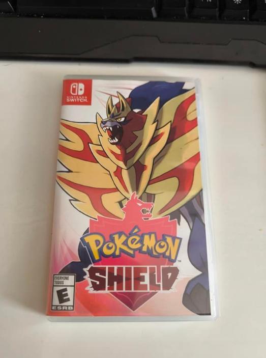 แผ่นเกม Pokemon Shield 1