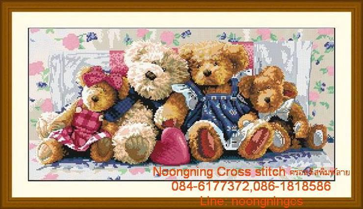 ร้าน Noongning Cross stitch ครอสติสพิมพ์ลาย จำหน่ายอุปกรณ์ครอสติส ภาพติดเพชร284 1