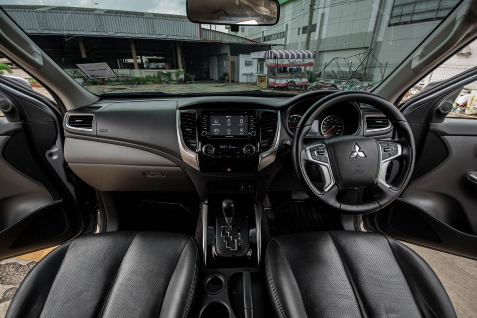รูป รถบ้านแท้ๆ ปี 2016 Mitsubishi Triton 2.4GLX Double Cab AT สีเทา ไมล์แท้วิ่งหลักหมื่น 6