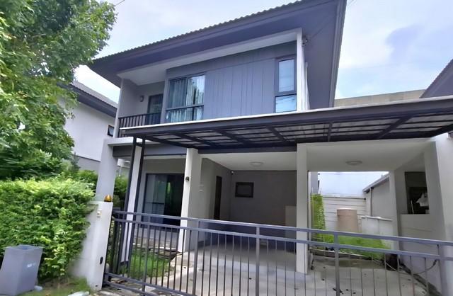 ให้เช่า บ้านเดี่ยว2ชั้น 52ตรว.สไตล์โมเดิร์น ถนน คู่ขนานมอเตอร์เวย์ ใกล้สนามบินสุวรรณภูมิ 1