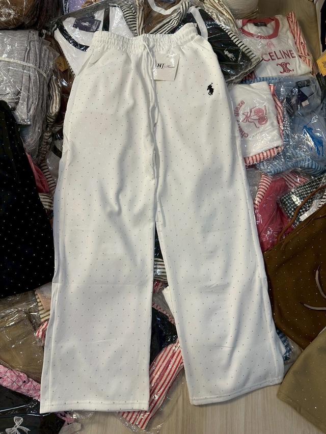 กางเกงเพชร ปักม้างานฮิตมีกระเป๋าข้าง 4