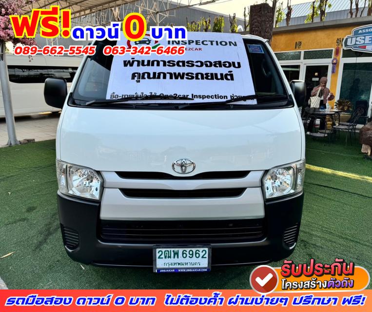 🟠ปี2019 Toyota Hiace 3.0 ตัวเตี้ย  D4D Van