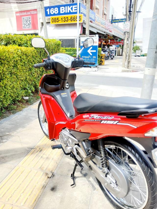 Yamaha FiNN 115 สตาร์ทมือ ปี2020 สภาพเกรดA 10859 km เอกสารพร้อมโอน 4