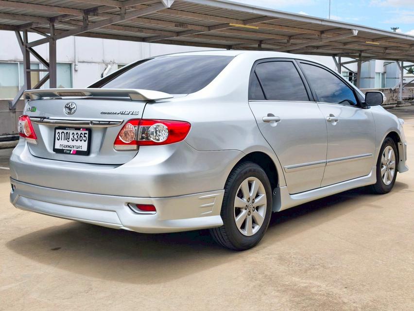 รหัสรถ CAT3365 2013 TOYOTA ALTIS 1.6E ออโต้ สีเทาสวย 2ระบบ เบนซิน+CNG โรงงาน