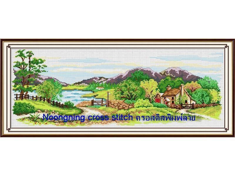 ร้าน Noongning Cross stitch ครอสติสพิมพ์ลาย จำหน่ายอุปกรณ์ครอสติส ภาพติดเพชร1563 13