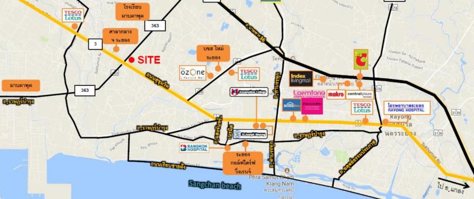 ขายที่ดิน ระยอง แยกเนินสำลี