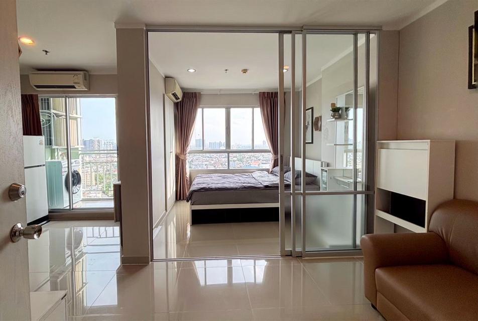 ให้เช่า คอนโด ลุมพินี วิลล์ ประชาชื่น-พงษ์เพชร 2 ขนาด 26.69 ตารางเมตร 1 ห้องนอน ชั้น23 ตึกA ตกแต่งครบพร้อมเข้าอยู่ 1