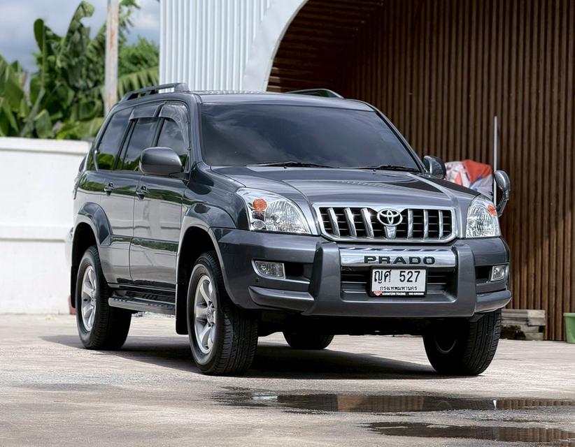 TOYOTA LAND CRUISER PRADO 3.4 TZ V6 ปี 2003 โฉม ปี90-08 สีเทา เกียร์ออโต้ขับ4