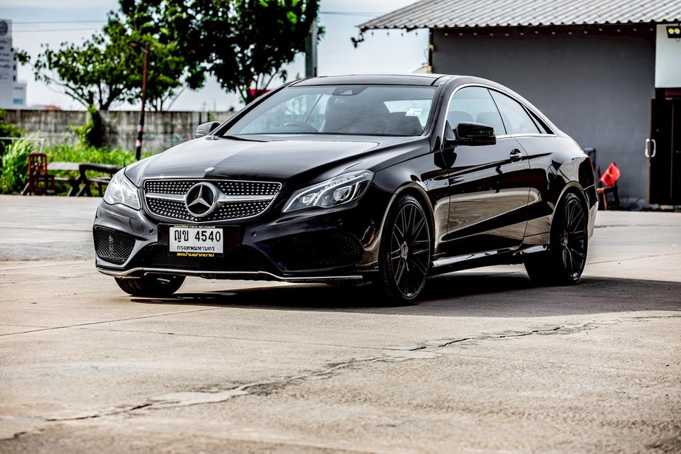 BENZ E250 Coupe ปี 2017 สีดำ  สวย สภาพดีมากๆ