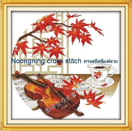 ร้าน Noongning Cross stitch ครอสติสพิมพ์ลาย จำหน่ายอุปกรณ์ครอสติส ภาพติดเพชร2098