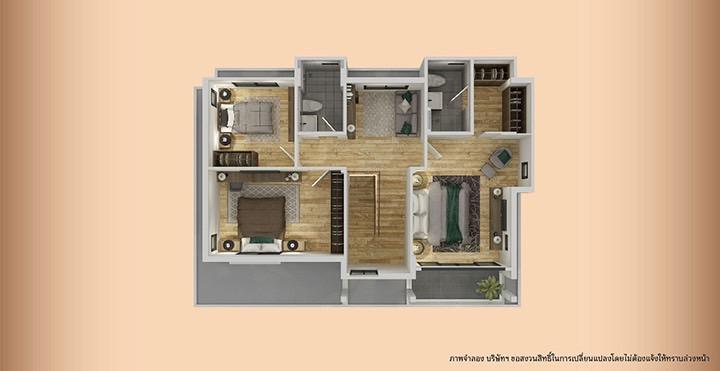 ขายบ้านเดี่ยว 2 ชั้น บางกอกบูเลอวาร์ด พระราม 5 หันหน้าทิศใต้ ใกล้โรงเรียนเด่นหล้า 10