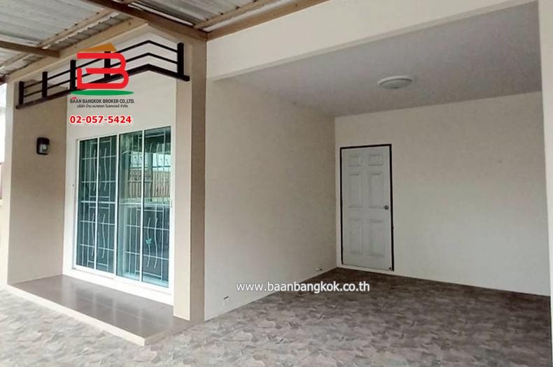 บ้านแฝด หมู่บ้าน เต็มสิริ วิลเลจ หนองจอก เนื้อที่ 38.4 ตรว. ถนนเชื่อมสัมพันธ์ 11 กระทุ่มราย เขตหนองจอก กรุงเทพมหานคร 3