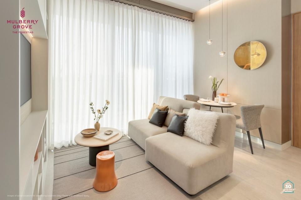 ขายคอนโด Mulberry Grove The Forestias Condominiums (มัลเบอร์รี่ โกรฟ เดอะ ฟอเรสเทียส์ คอนโดมิเนียม) ขนาด 63 ตรม 2