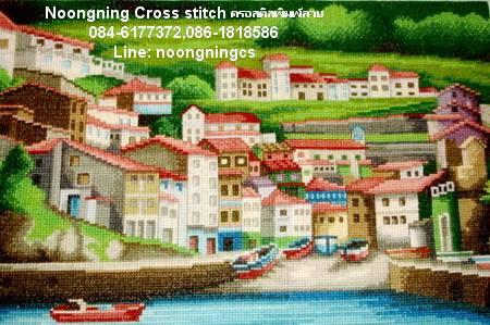 ร้าน Noongning Cross stitch ครอสติสพิมพ์ลาย จำหน่ายอุปกรณ์ครอสติส ภาพติดเพชร1648 10