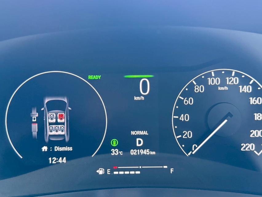 HONDA HRV 1.5EL e-HEV 2024 สีขาว ประหยัดน้ำมัน ไมล์น้อย มือเดียว 7