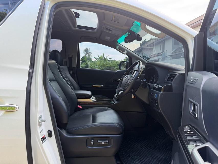 2014 TOYOTA VELLFIRE 2.4 Hybrid E-Four ZG EDITION รุ่นท็อป (สีขาว) รูปที่ 10