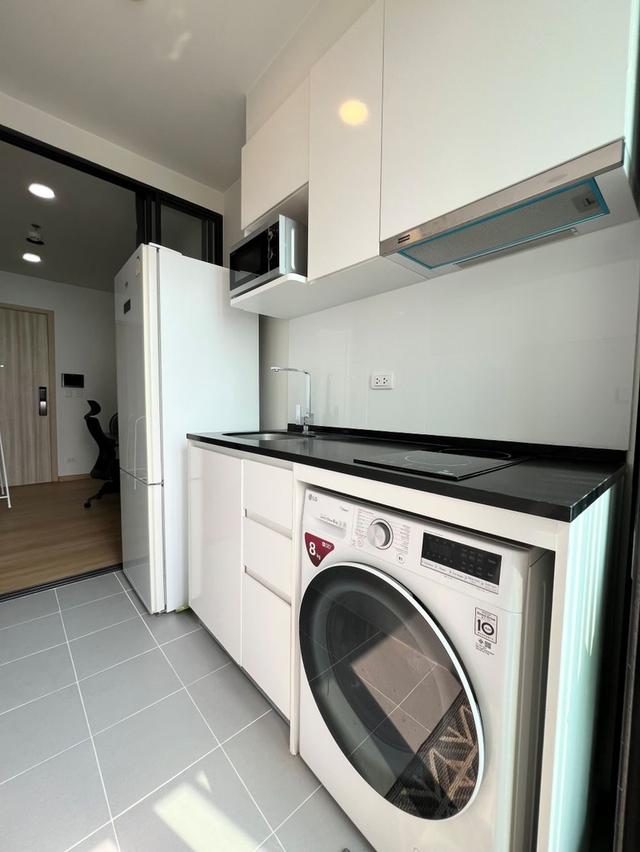 For Sale ด่วนขายคอนโด ชีวาทัย เกษตร-นวมินทร์ ( Chewathai Kaset–Nawamin )เฟอร์ฯ+ เครื่องใช้ไฟฟ้าครบ พร้อมอยู่ เปลี่ยนพื้นใหม่ทั้งห้อง ใกล้รถไฟฟ้า BTS เ 9