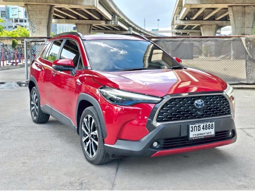 รหัสรถ WMT4888 Toyota Corolla Cross 1.8 Hev Premium Safety ปี 2021