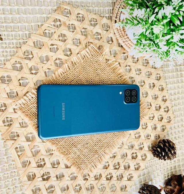 ส่งต่อ Samsung Galaxy A12 สีฟ้า มือ 2 3