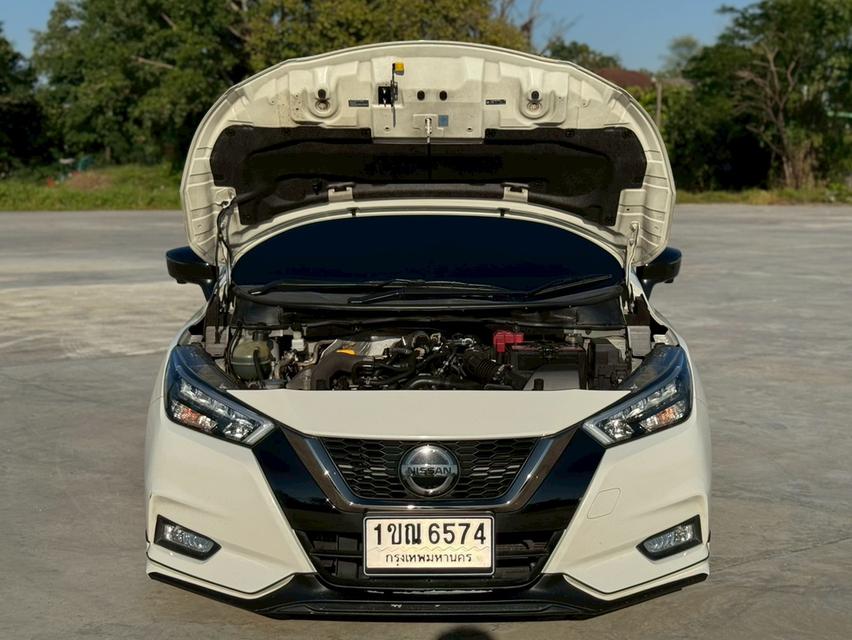 NISSAN ALMERA Sedan 4dr VL TOP  XTRONIC CVT FWD 1.0iTC Y2020. สีขาว เกียร์ออโต้ 2