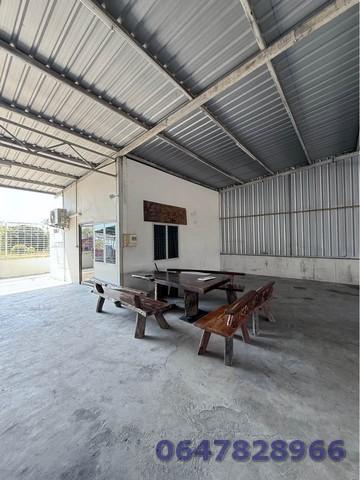 โกดังว่างให้เช่าพื้นที่สีม่วง สามารถพักอาศัยได้ ริมถนน by pass ขาเข้าชลบุรี 5