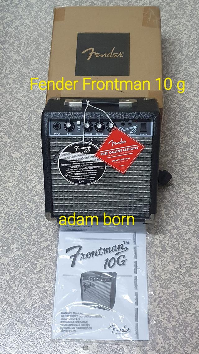  Fender Frontman 10G สภาพดี ใช้งานปรกติ มีคุ่มือ กล่อง ให้ครับ