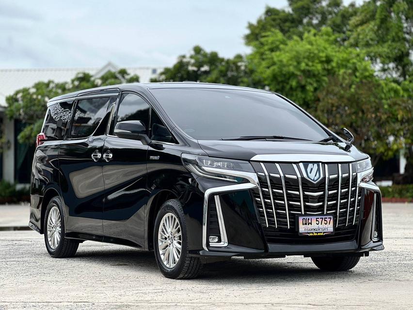 TOYOTA ALPHARD 2.5 HYBRID S E-FOUR 2021 จด 2022MPV VIP 7 ที่นั่ง ขับ 4 ประหยัดน้ำมัน