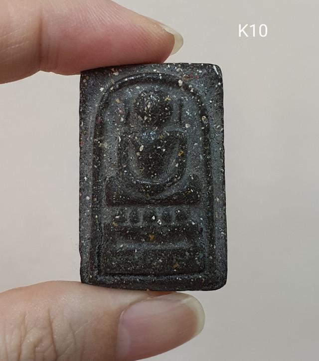 พระสมเด็จ พิมพ์ไกเซอร์ เนื้อผง สีดำ Phra Somdej Pim kaiser 黑版 รูปที่ 12